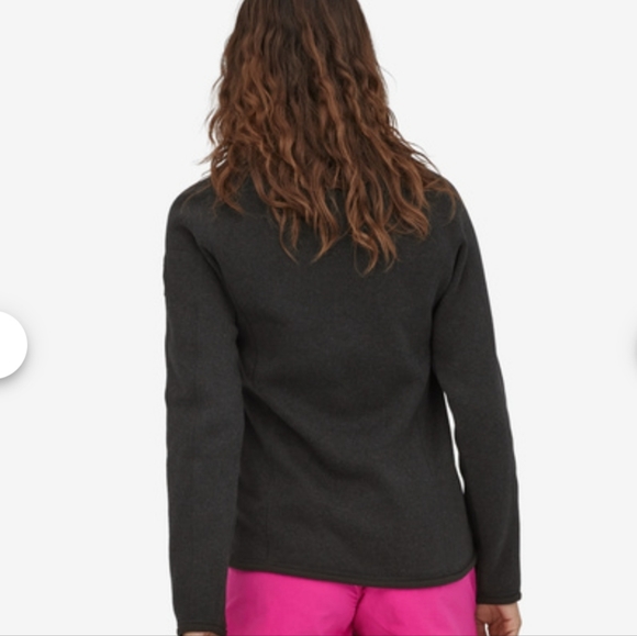 Patagonia Women's Better Sweater 1/4-Zip Fleece Black Size Medium - Picture 2 of 10